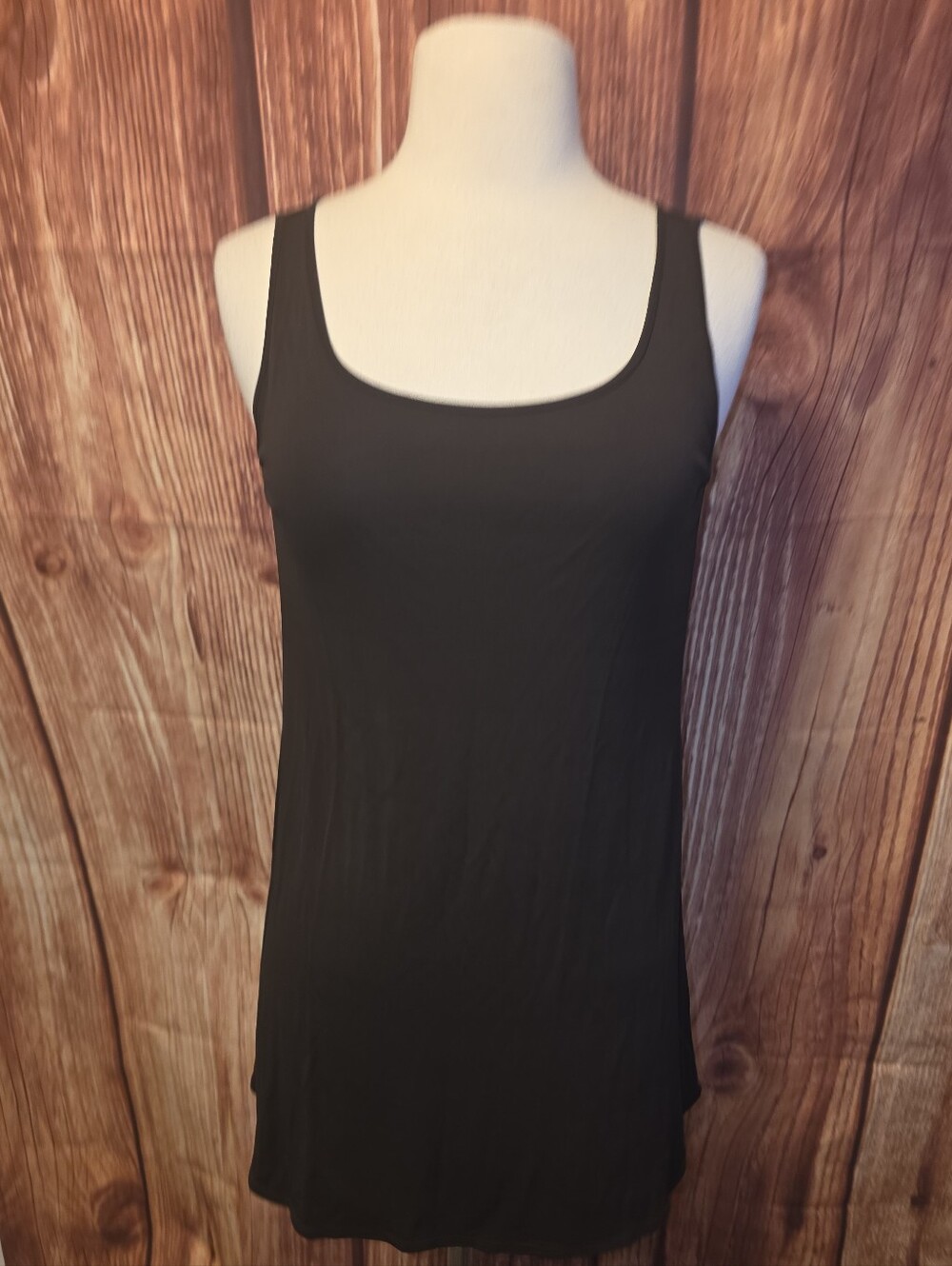Eileen Fisher Silk Tank Top Size XS Brown